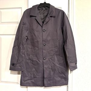 find. Men's Regular Fit Mac Coat